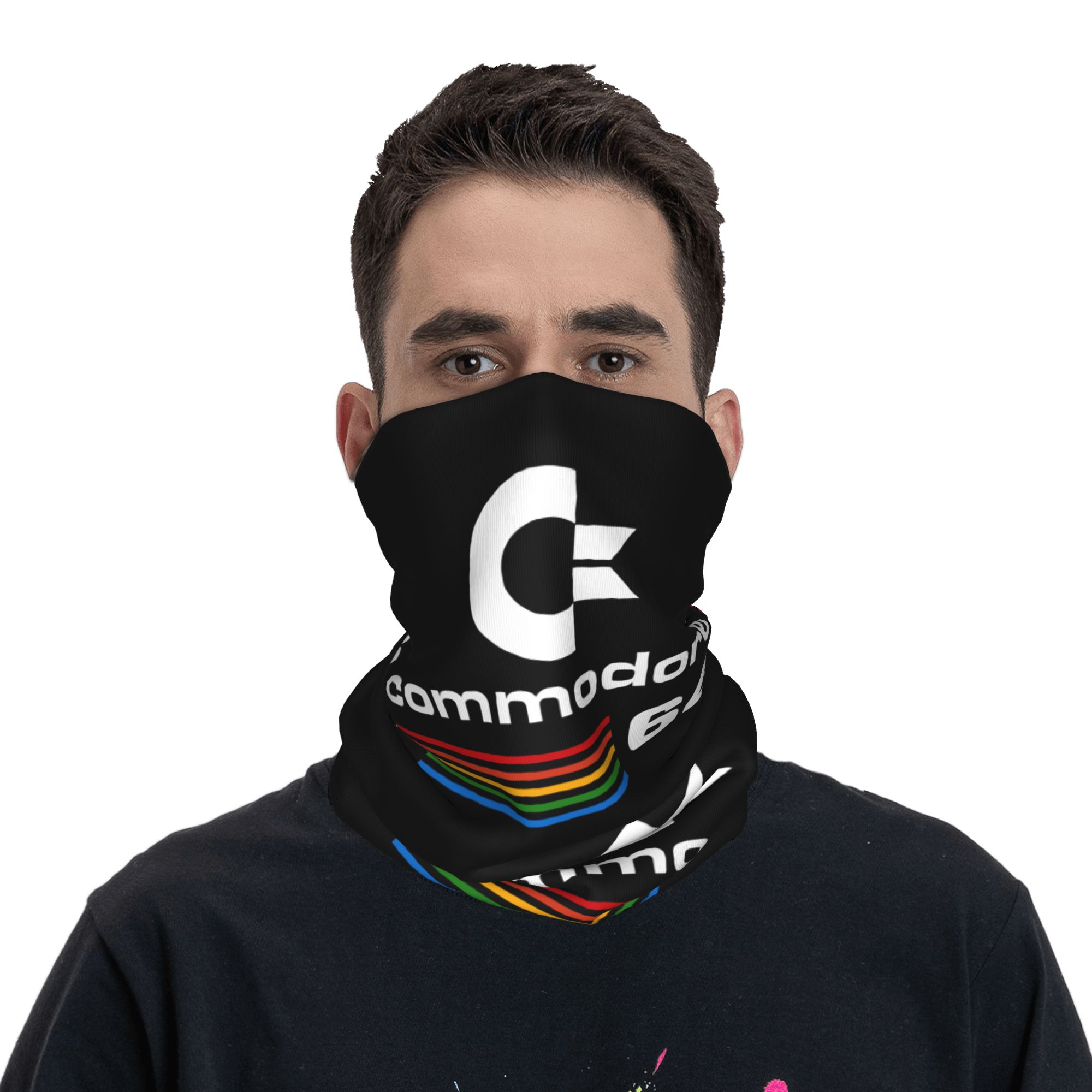 Custom Commodore 64 Bandana Ne - Neck Gaiter Face Cover recensione e prezzo