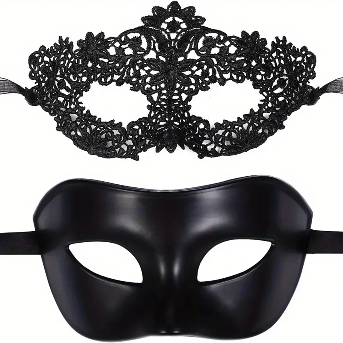 2pcs Hot New Sexy Black Lace M - Black Face Mask Pack recensione e prezzo
