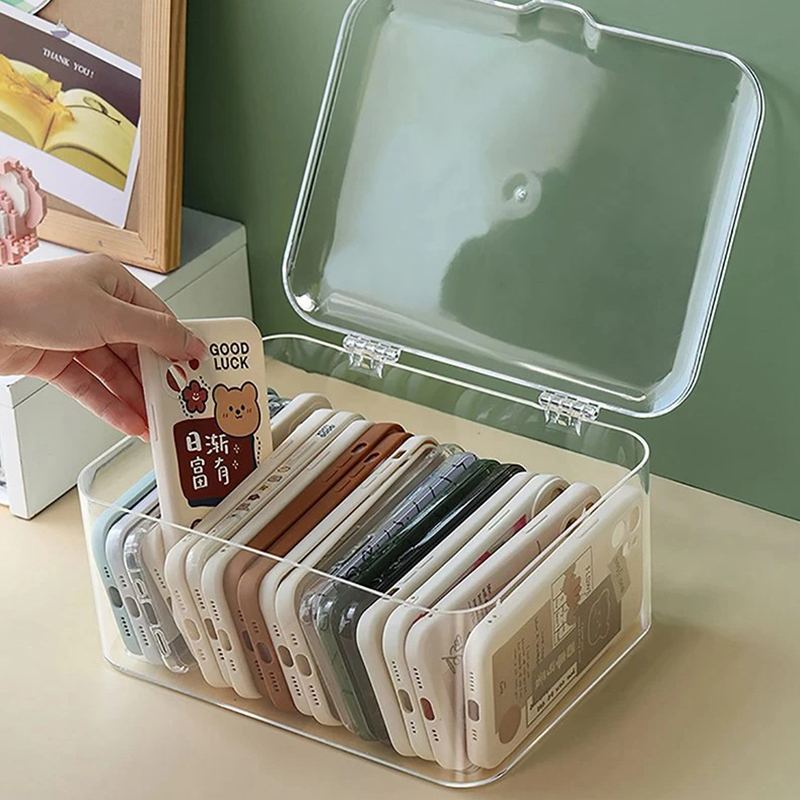 Acrylic Sundries Storage Baske - Face Mask Storage Box recensione e prezzo