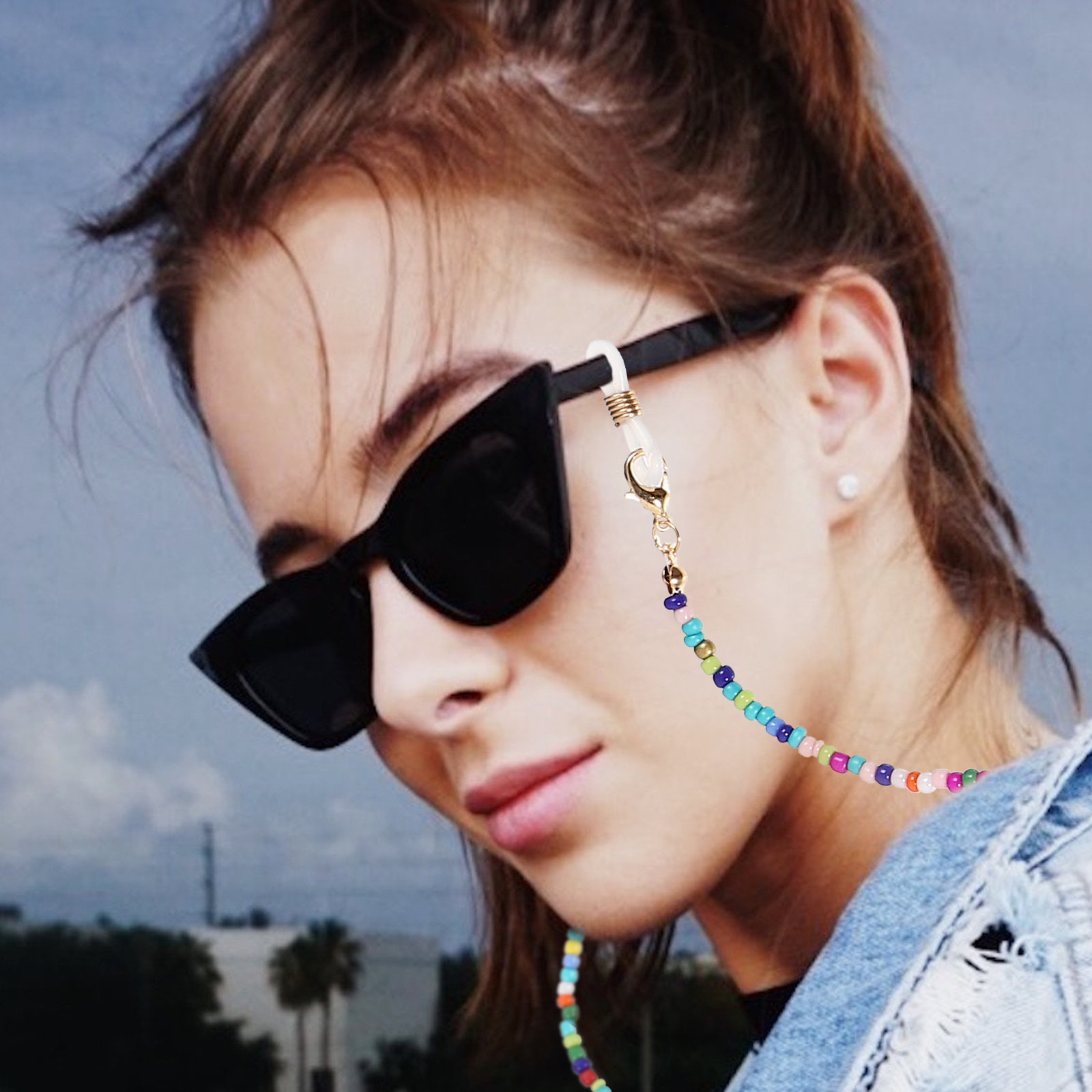 5Pcs Eyeglass Chains for Women - Mask Chain Holder recensione e prezzo