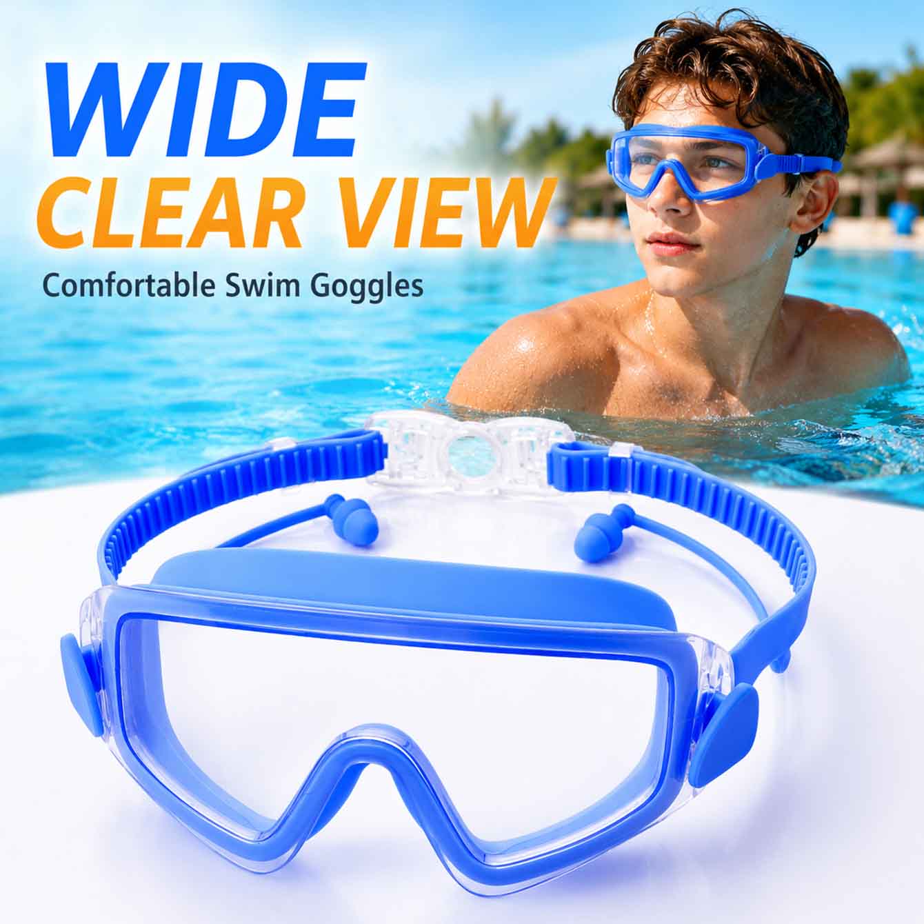 1PC Swim Goggles Snorkel Divin - Anti Pollution Mask recensione e prezzo