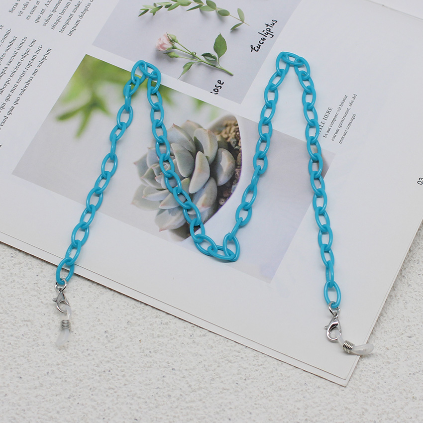 Children Colorful Acrylic Glas - Mask Chain Holder recensione e prezzo