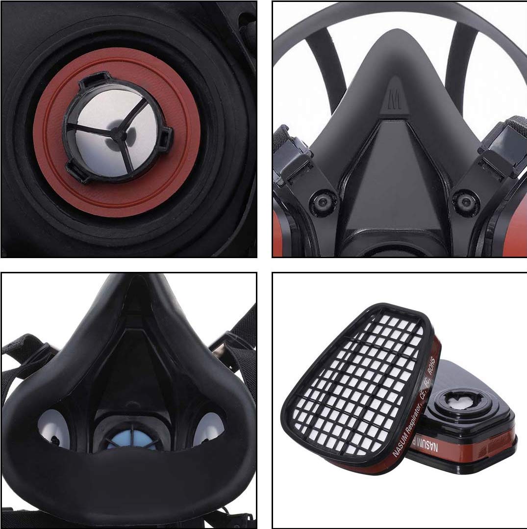 Dust Gas Mask Anti-fog Safety  - Dust Mask Construction recensione e prezzo