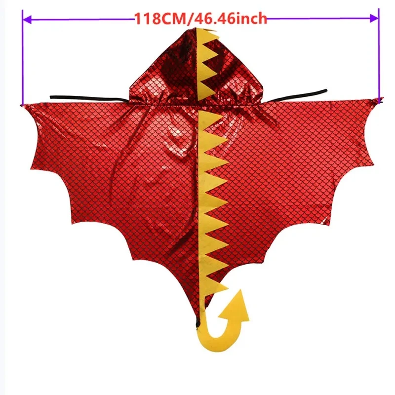 Child Green Dinosaur Cloak wit - Kids Face Mask recensione e prezzo