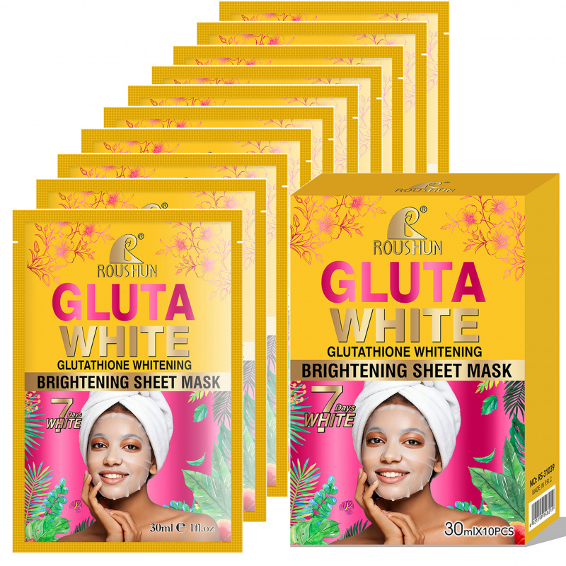 Gluta White Facial Mask Facial - Face Mask Storage Box recensione e prezzo