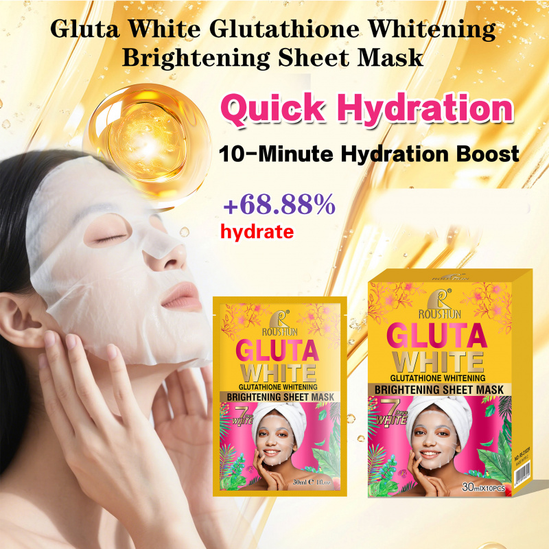 Gluta White Facial Mask Facial - Face Mask Storage Box recensione e prezzo