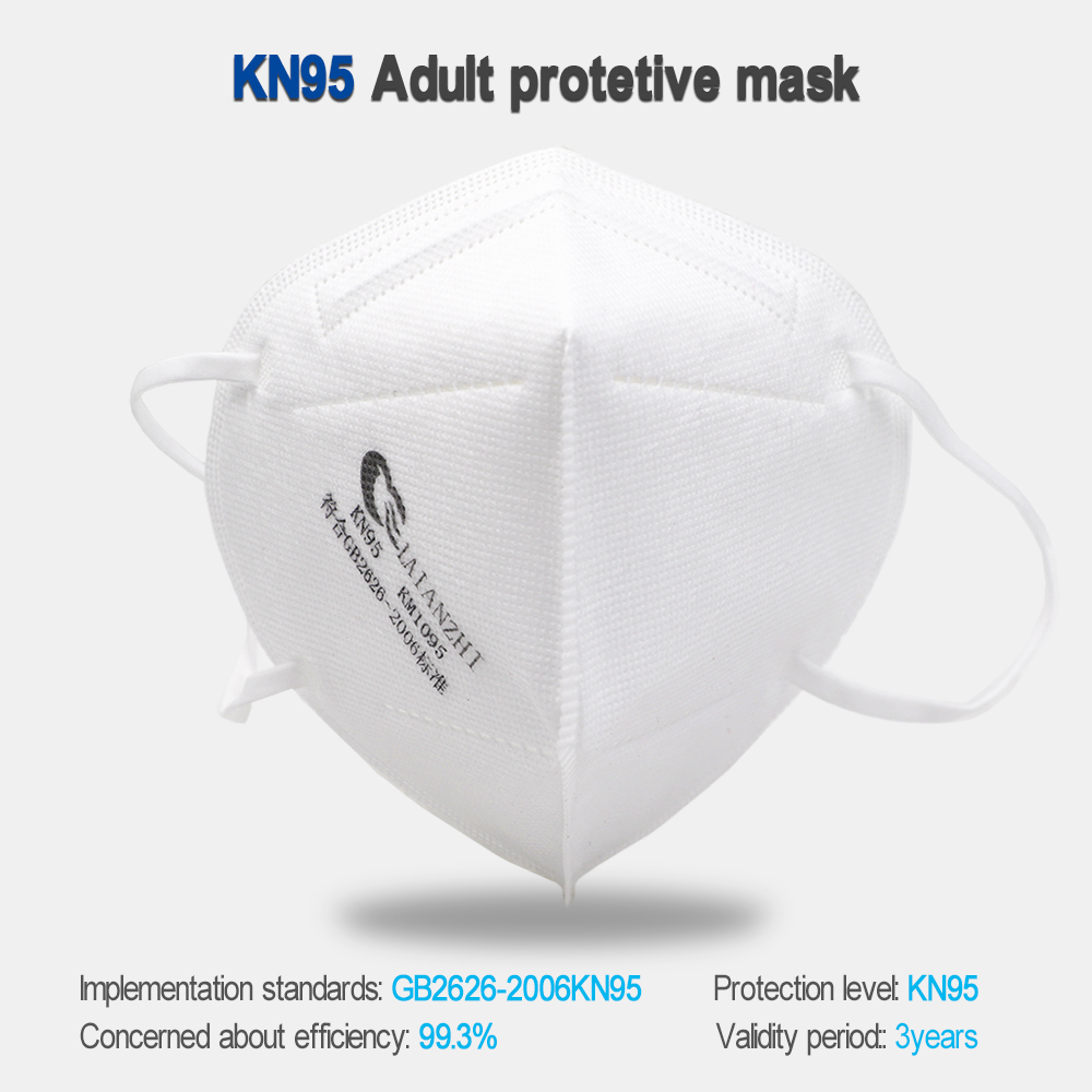 LAIANZHI 50PCS FFP2 Face masks - Kn95 Respirator Mask recensione e prezzo