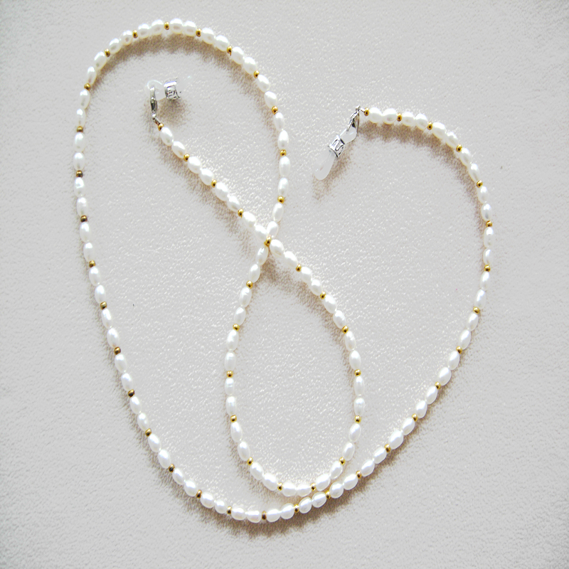 fashionable eyeglass beaded re - Mask Chain Holder recensione e prezzo