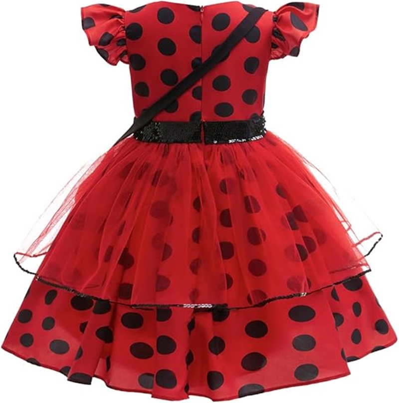 Girls Cosplay Costume Polka Do - Kids Face Mask recensione e prezzo