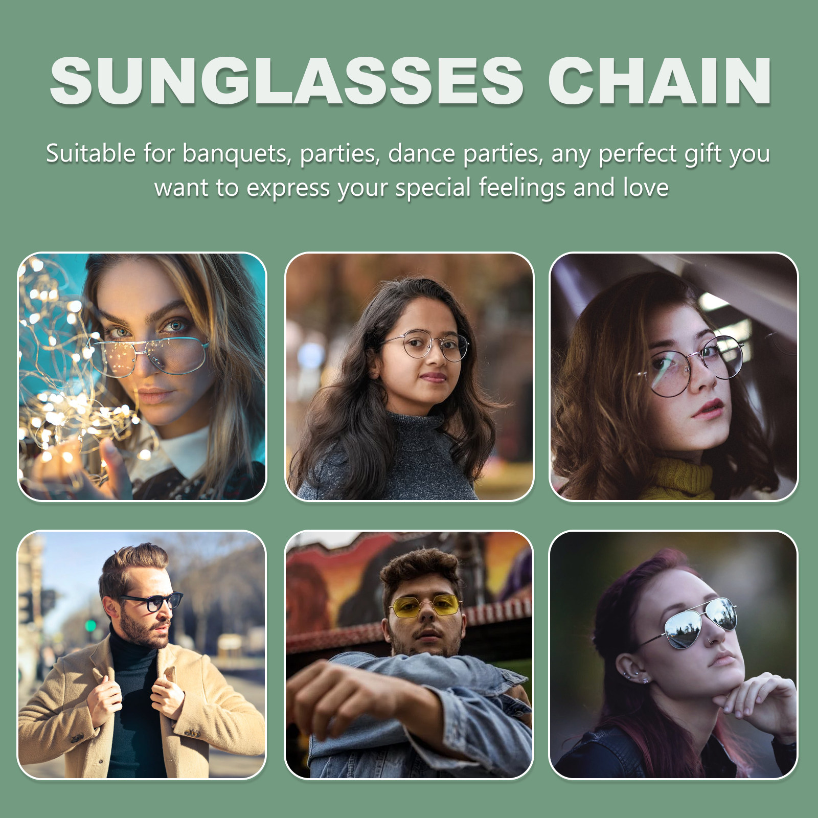 1Pcs Pearl Glasses Chain Styli - Mask Chain Holder recensione e prezzo