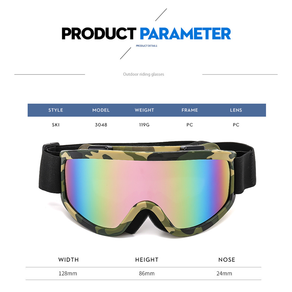 Anti-Fog Ski Goggles Motorcycl - Anti Pollution Mask recensione e prezzo