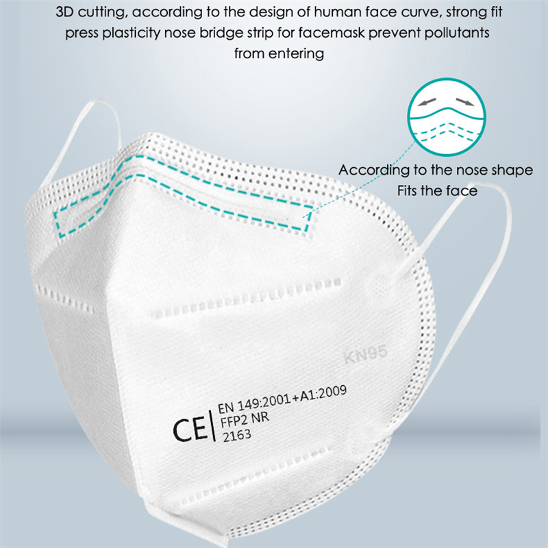 FFP2 KN95 Mask 5 Layers Protec - Kn95 Respirator Mask recensione e prezzo