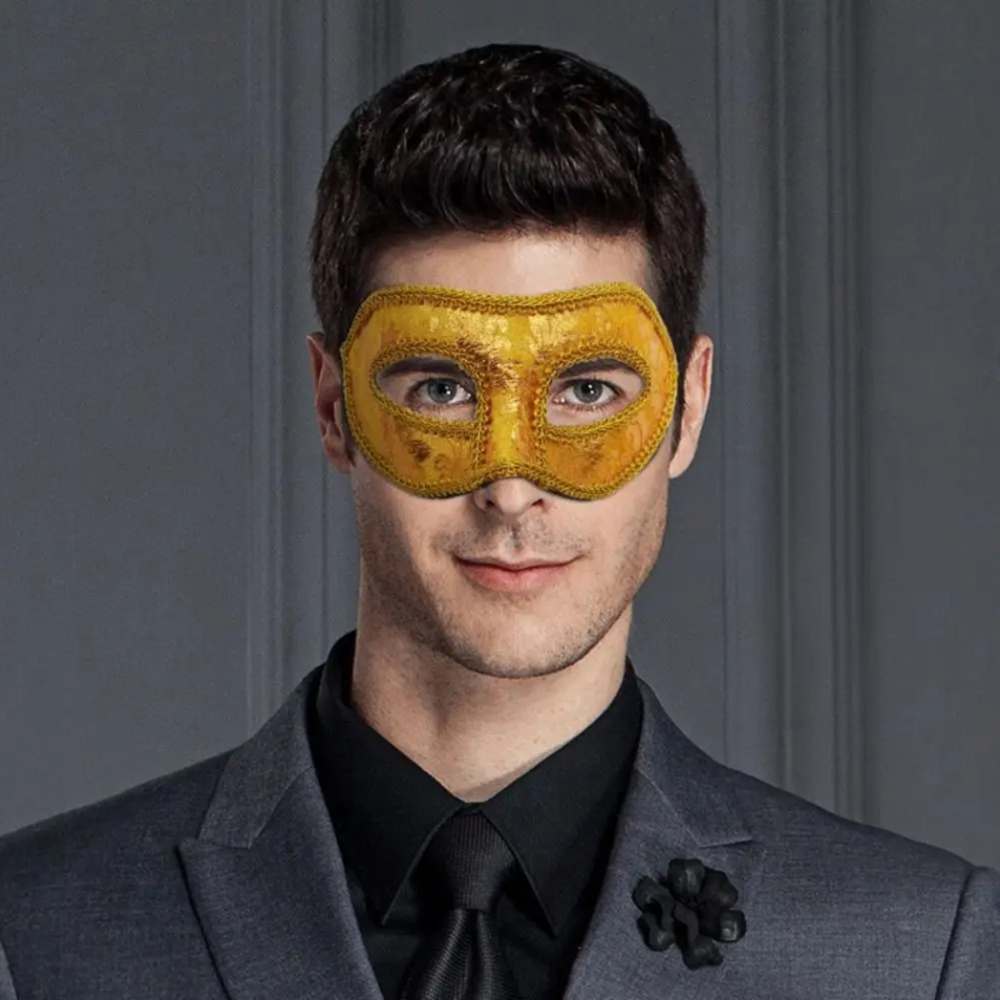 Men Mardi Gras Carnival Mask V - Respirator Half Face recensione e prezzo