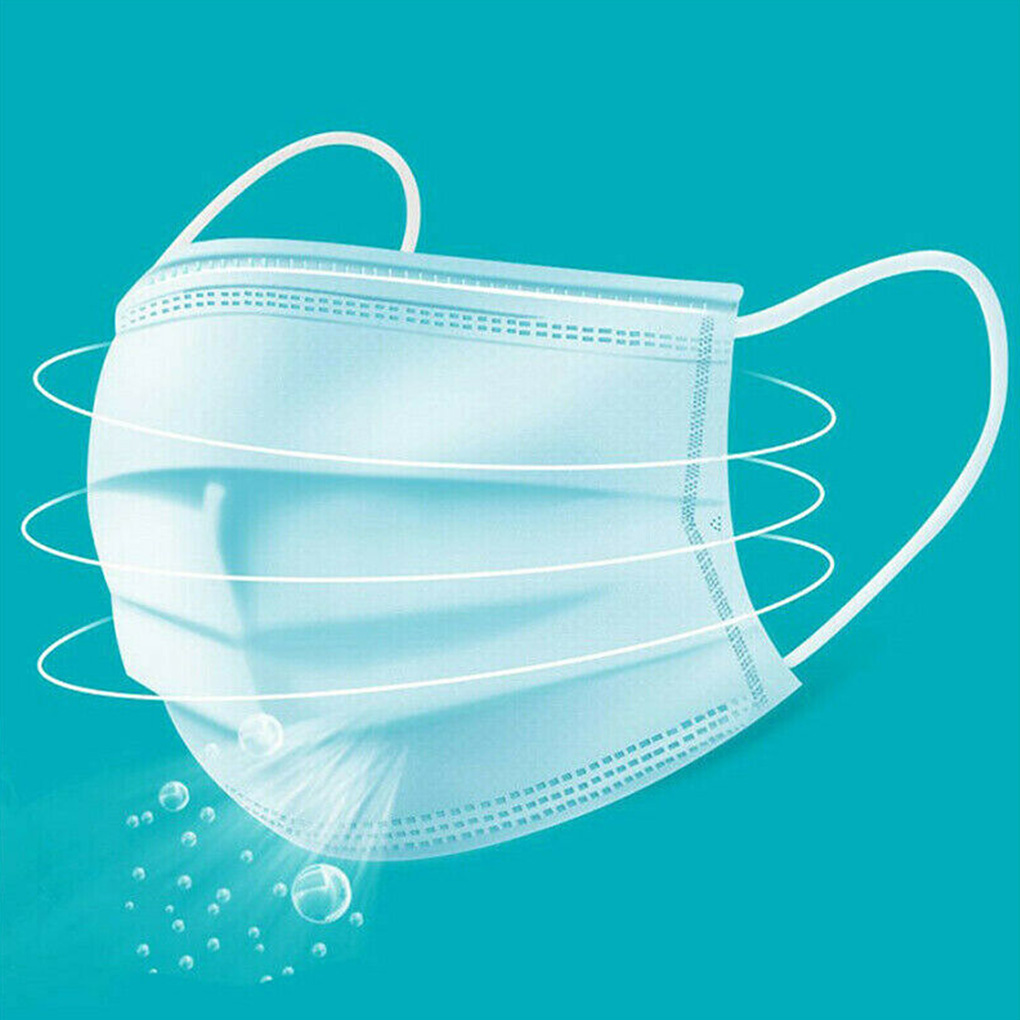 50piece Safe And Professional  - Disposable Mask Blue recensione e prezzo