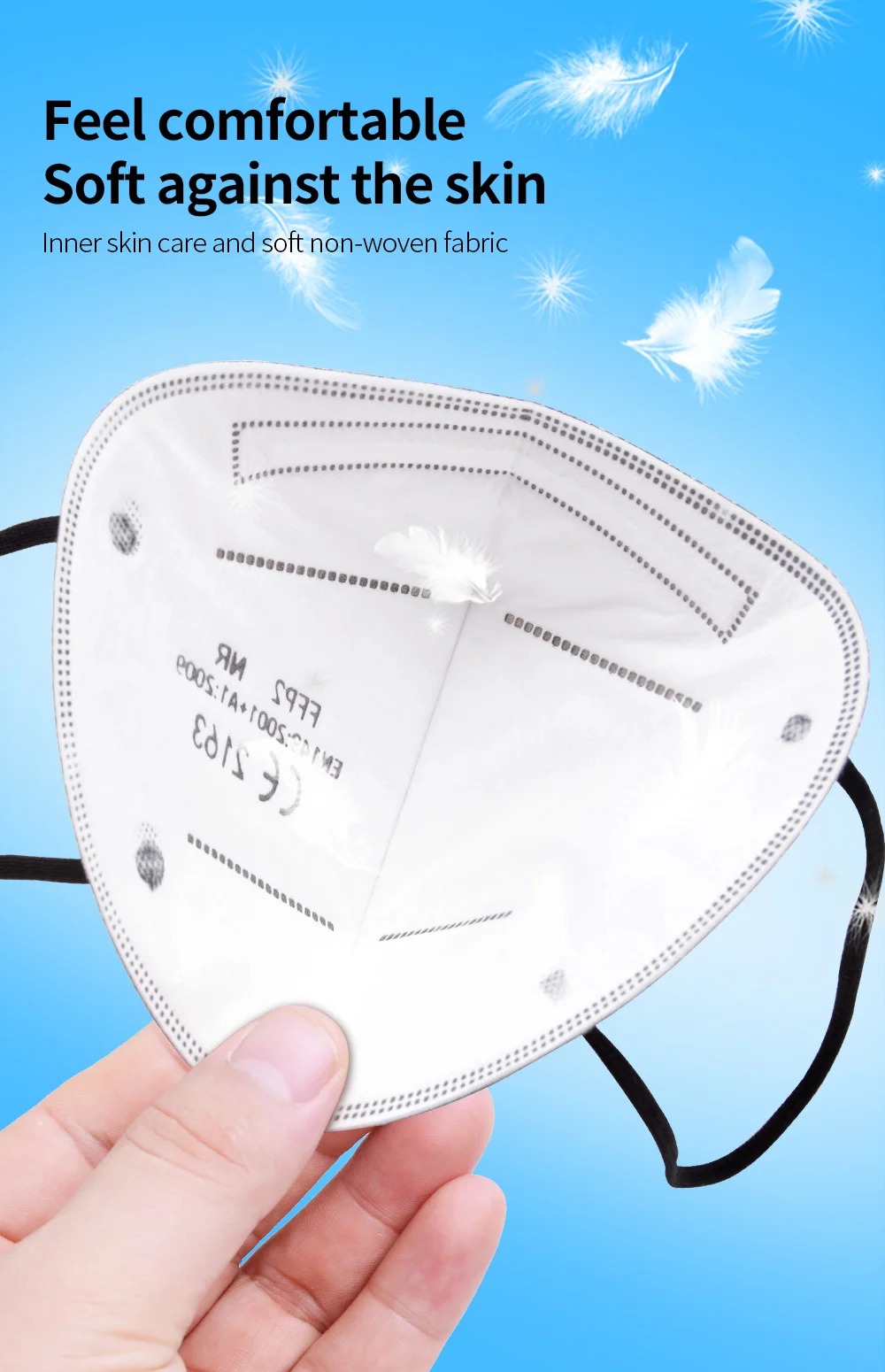 5Layer FFP2 Masks CE Approve K - Disposable Mask Blue recensione e prezzo