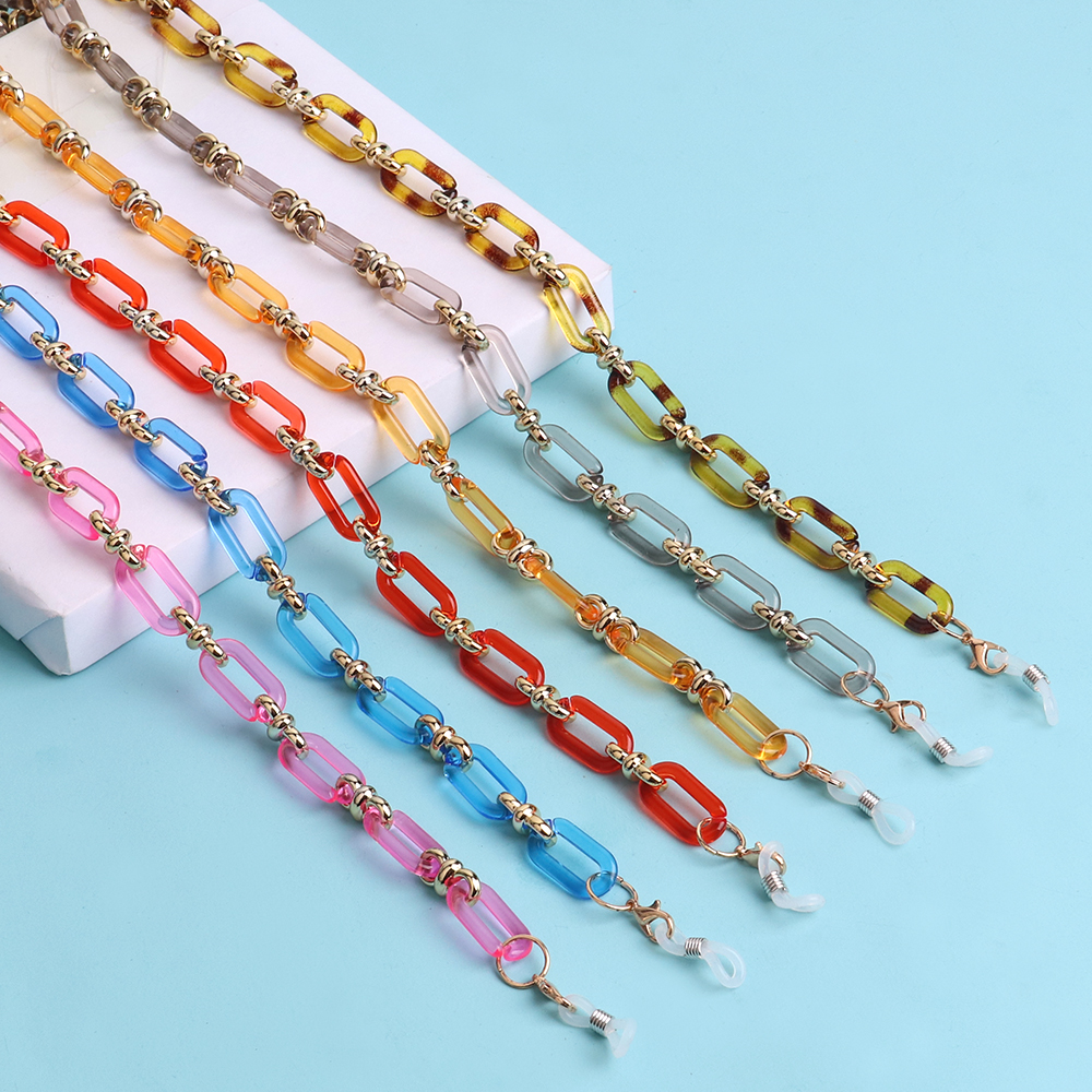 Colorful Transparent Link Acry - Mask Chain Holder recensione e prezzo
