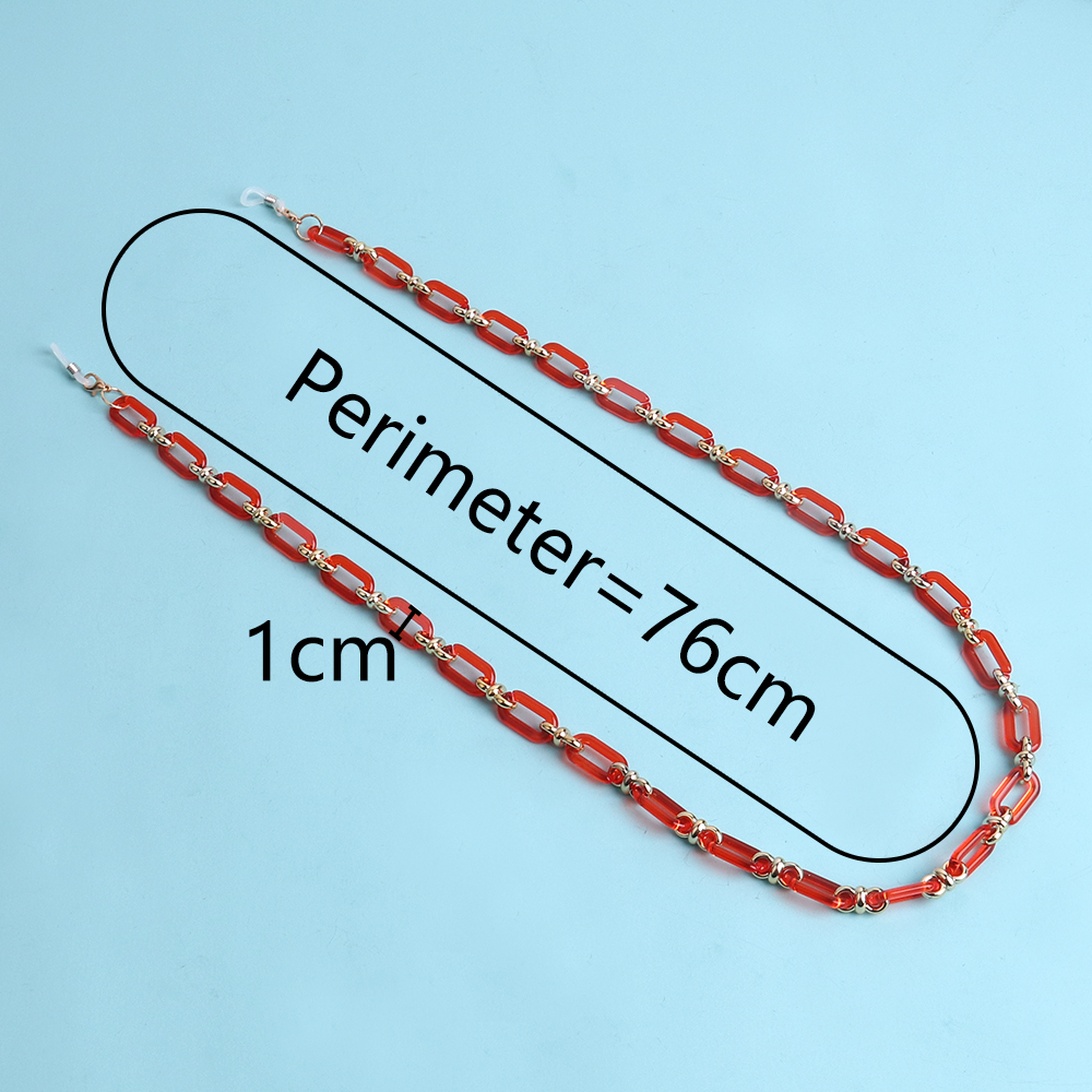 Colorful Transparent Link Acry - Mask Chain Holder recensione e prezzo