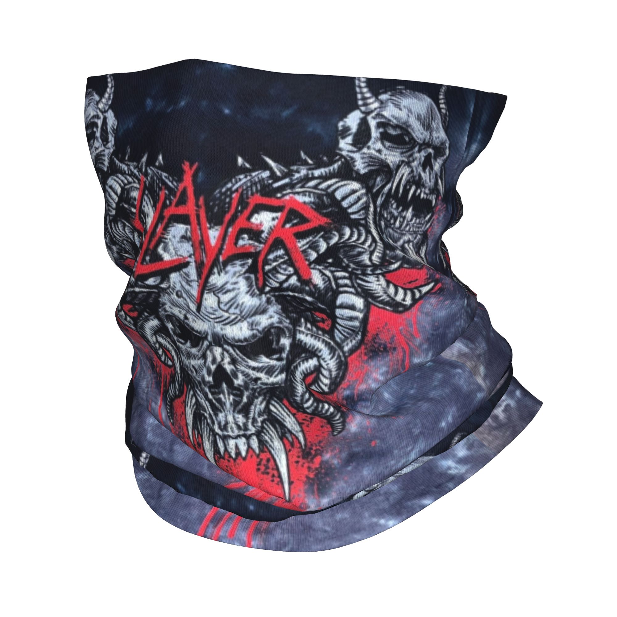 Custom Heavy Metal Rock  Slaye - Neck Gaiter Face Cover recensione e prezzo