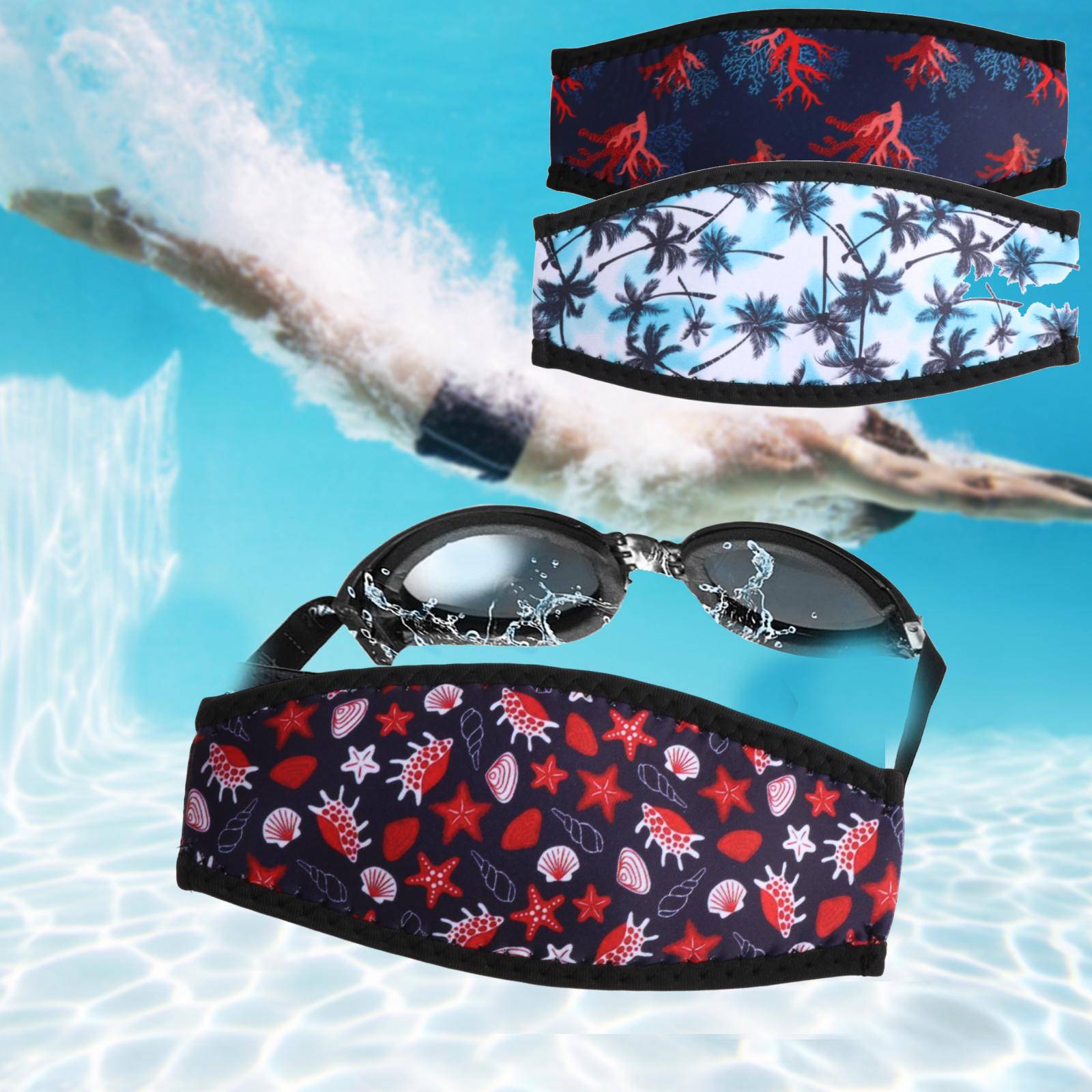 Diving Strap Cover Mask Straps - Mask Lanyard Adjustable recensione e prezzo