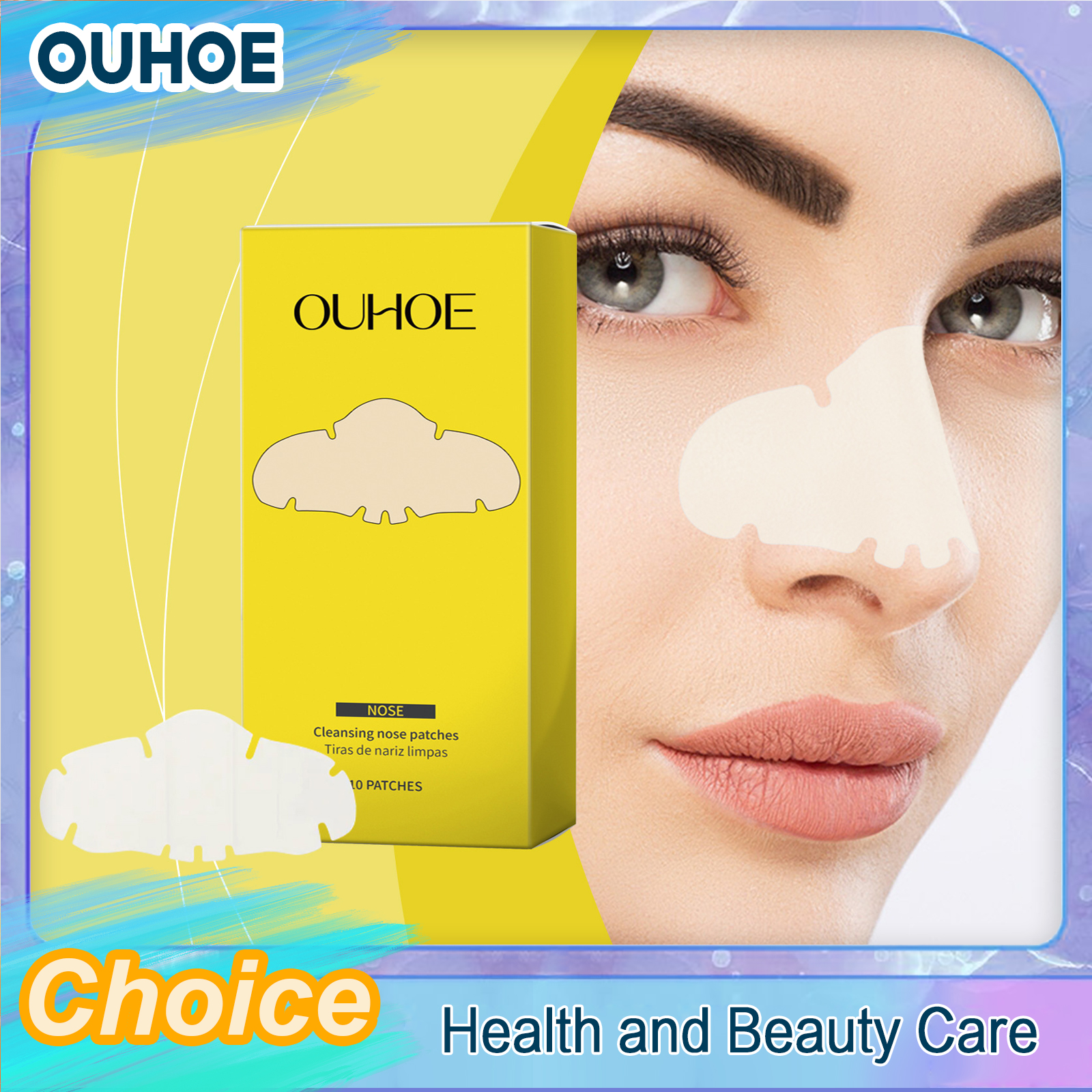 Nose Blackhead Remover Patch C - Black Face Mask Pack recensione e prezzo