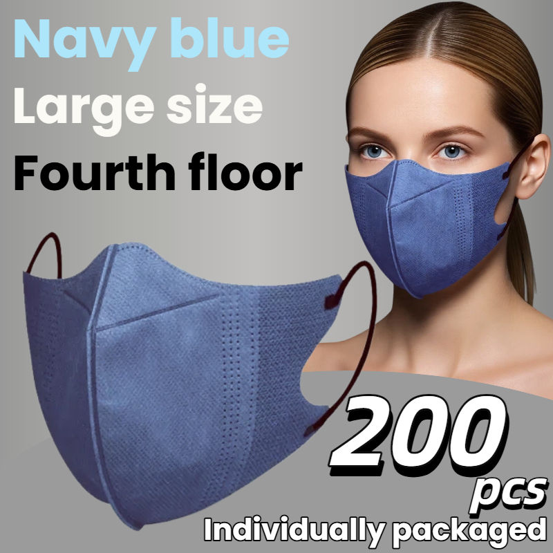 200Pcs/3D Three-Dimensional Da - Disposable Mask Blue recensione e prezzo