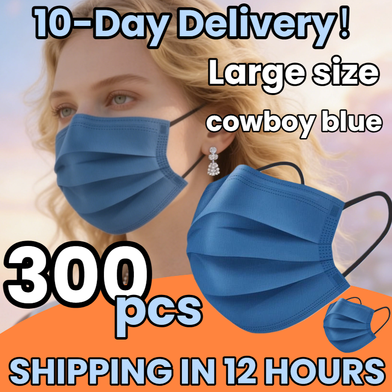 Fast Delivery! 300Pcs Thickene - Disposable Mask Blue recensione e prezzo