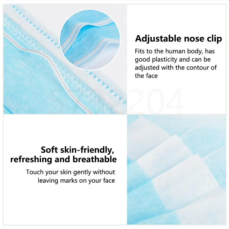 100/200pcs Nipah Virus Persona - Disposable Surgical Mask recensione e prezzo