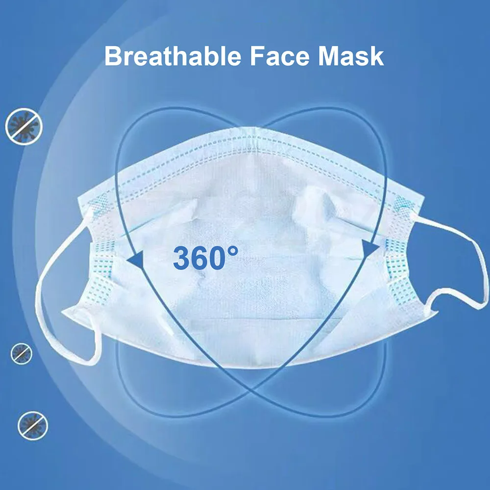 100/200pcs Nipah Virus Persona - Disposable Surgical Mask recensione e prezzo