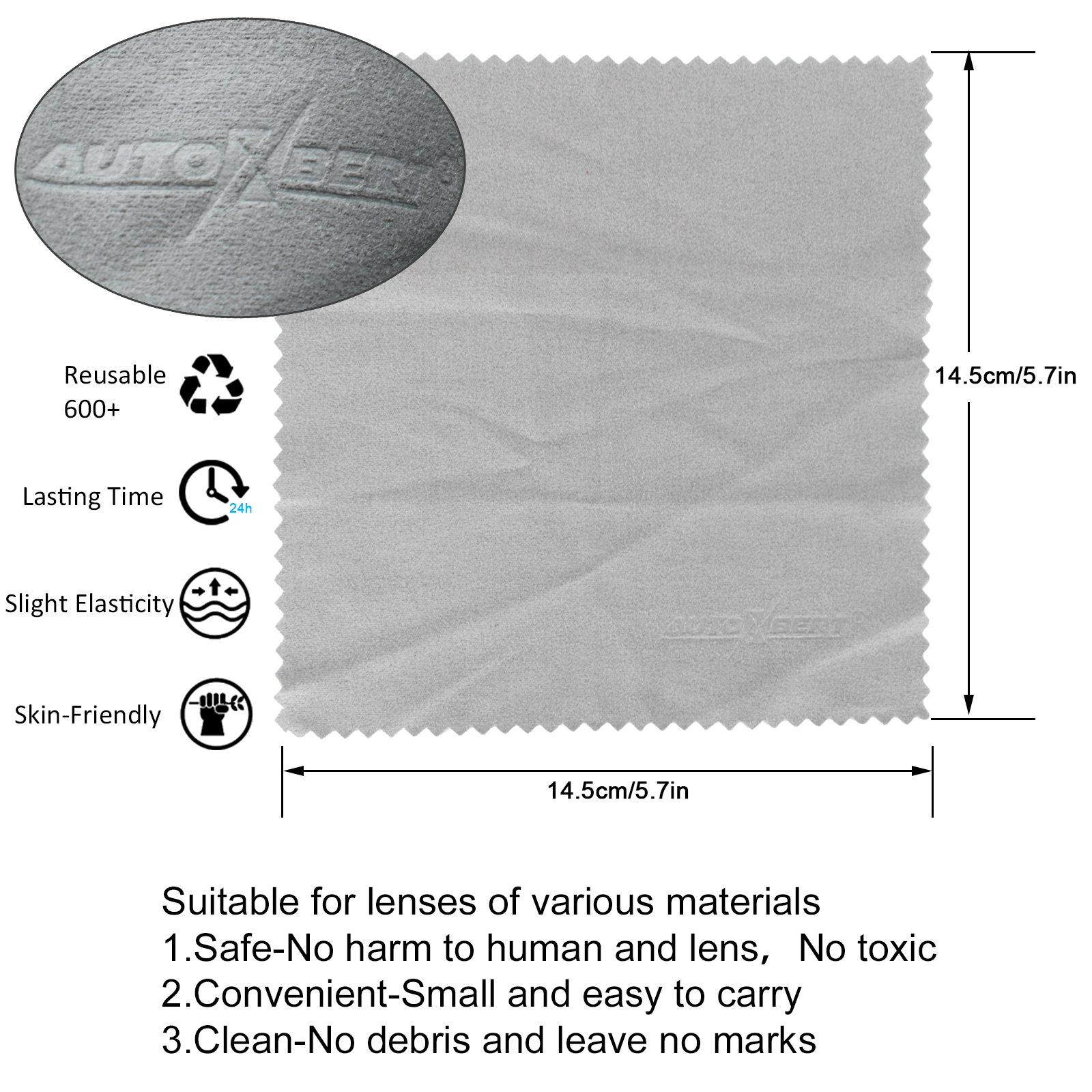 Reusable Anti-Fog Lens Wipes A - Anti Pollution Mask recensione e prezzo