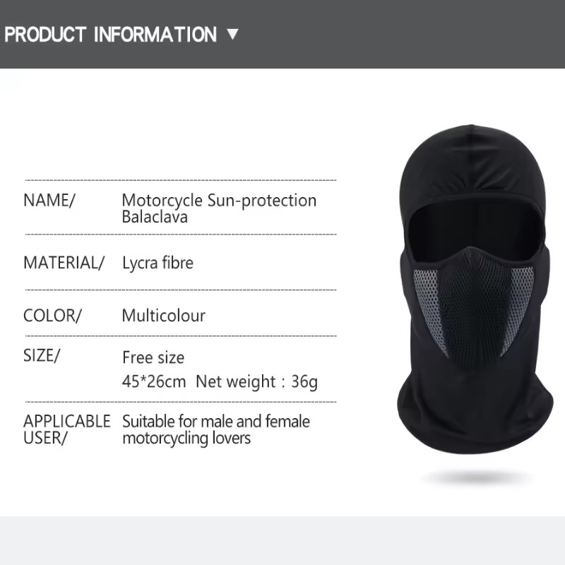 Full Face Mask Cycling Windpro - Sports Mask Breathable recensione e prezzo