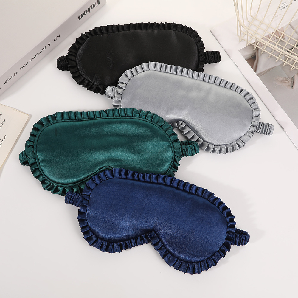1pcs Premium Silk Eye Mask wit - Mask Lanyard Adjustable recensione e prezzo
