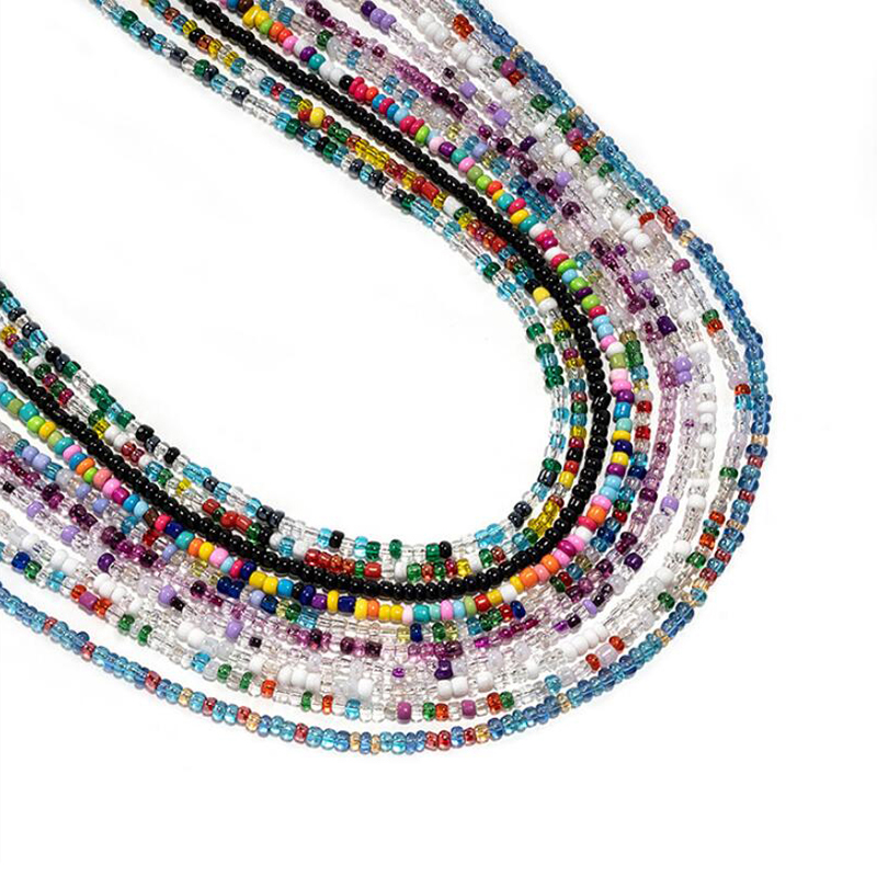 【F】 Colorful Rice Bead Glasses - Mask Chain Holder recensione e prezzo