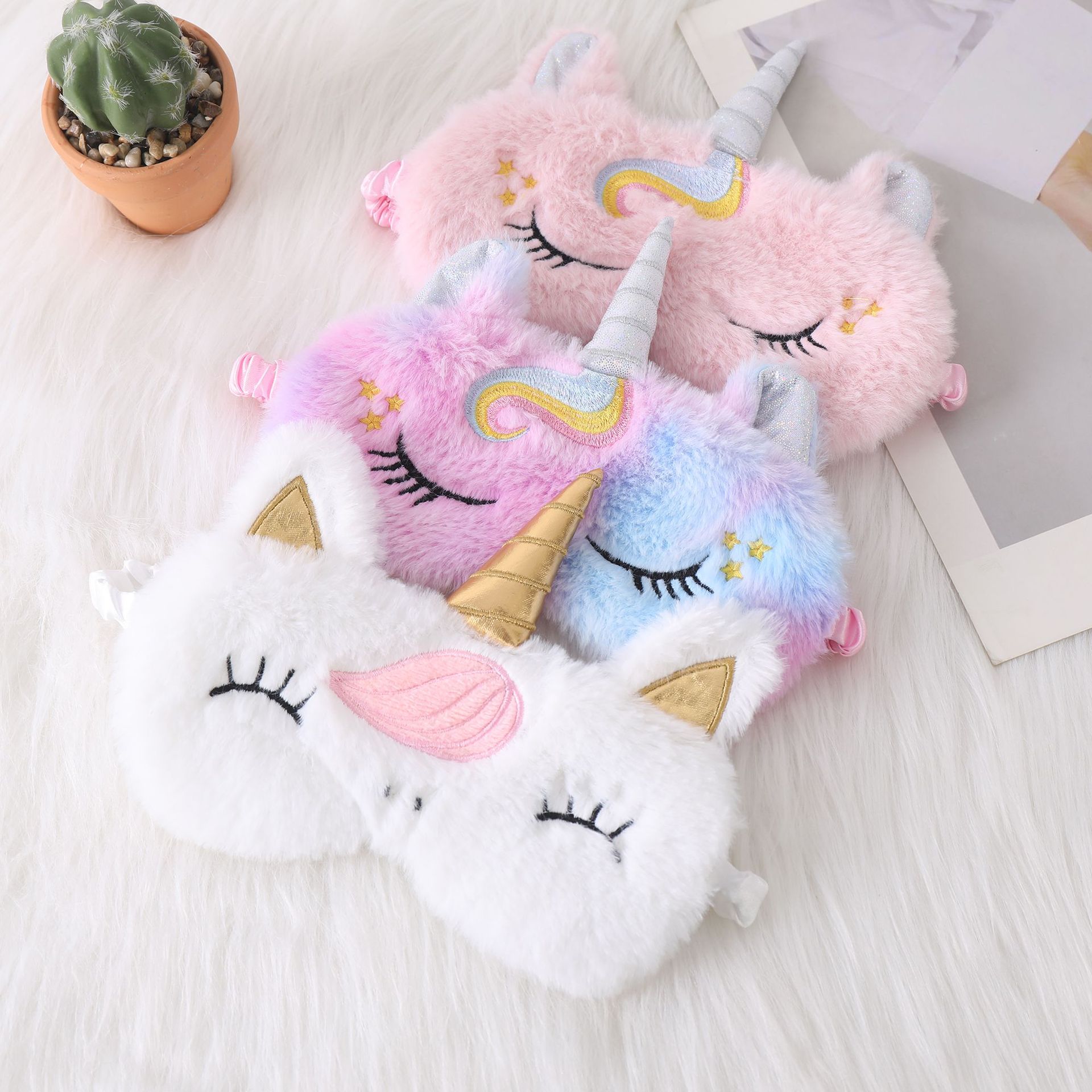 Soft Plush Sleeping Eye Masks  - Kids Face Mask recensione e prezzo