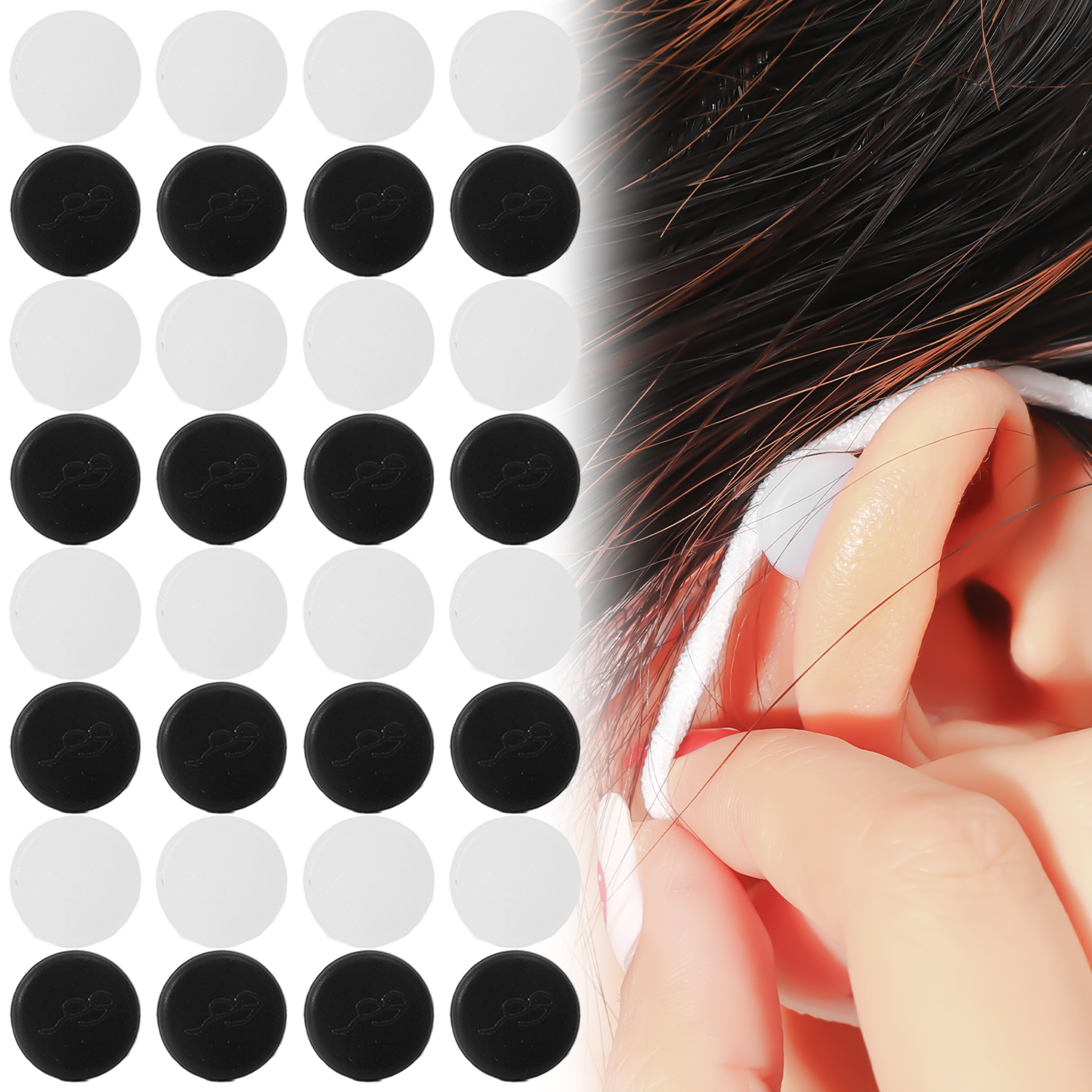New Round Eyeglasses Mask Ear  - Silicone Mask Bracket recensione e prezzo