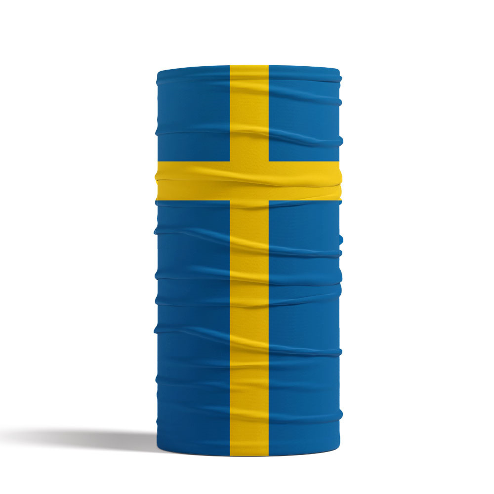 Sweden Flag Printed Bandana He - Neck Gaiter Face Cover recensione e prezzo