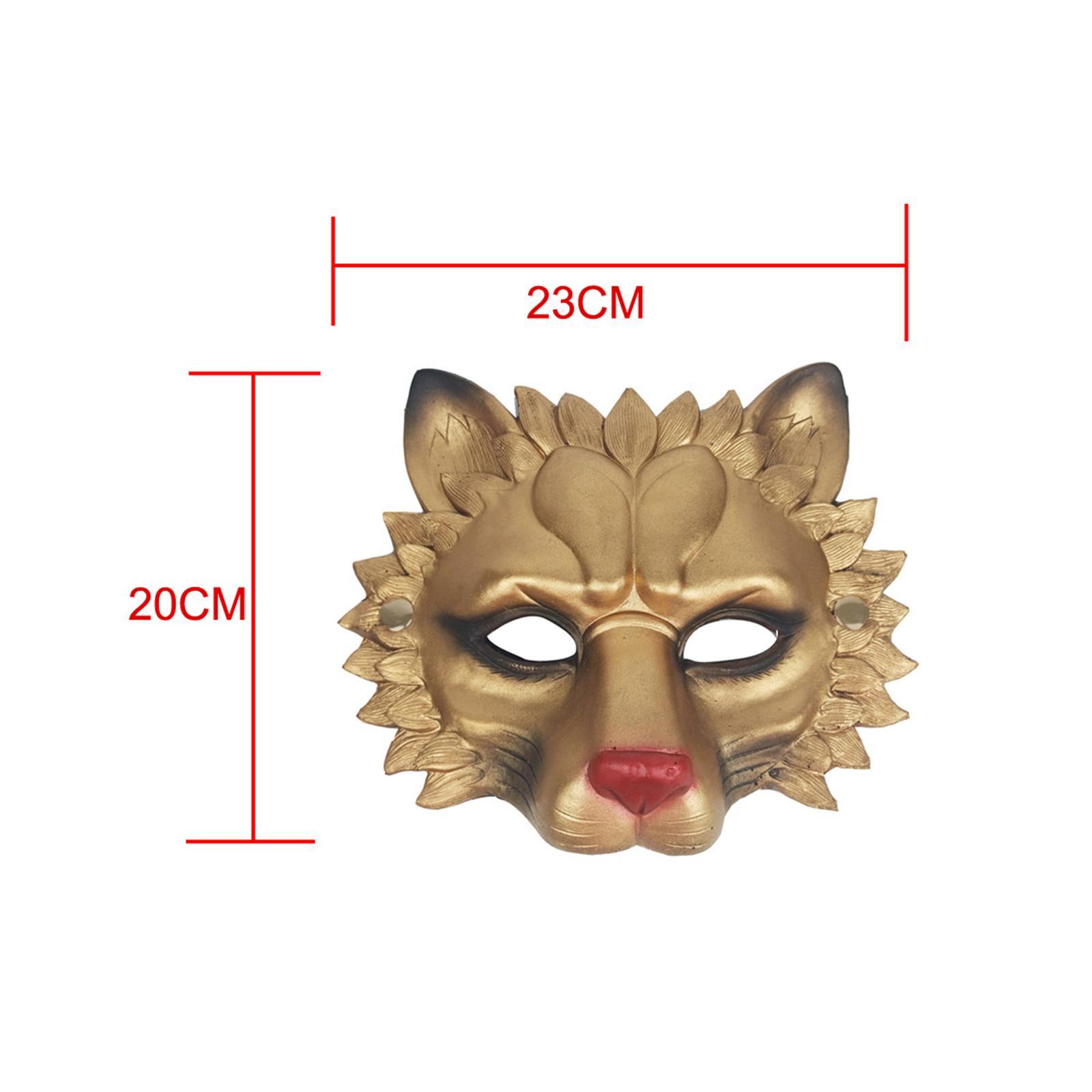 Lion Mask Half Face Decorative - Respirator Half Face recensione e prezzo