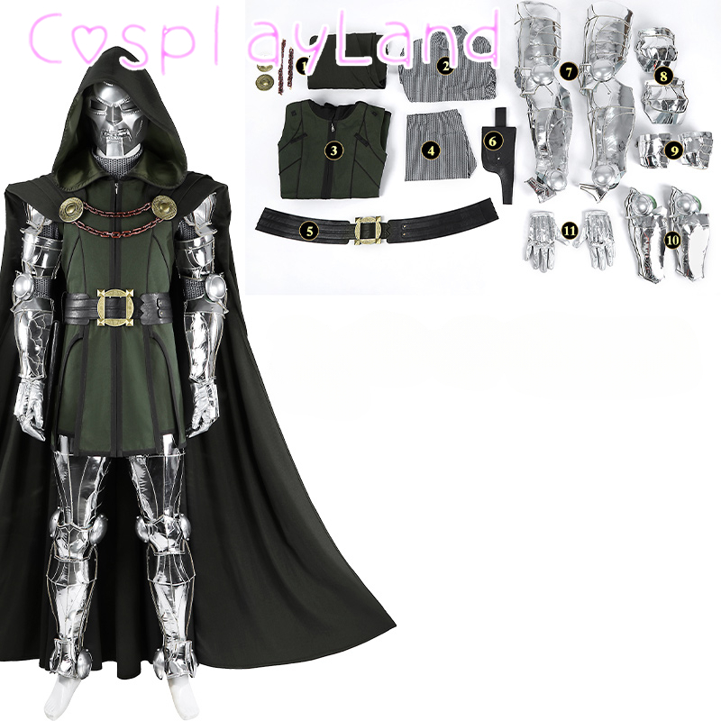 Black Doom Cosplay Costume Adu - Black Face Mask Pack recensione e prezzo