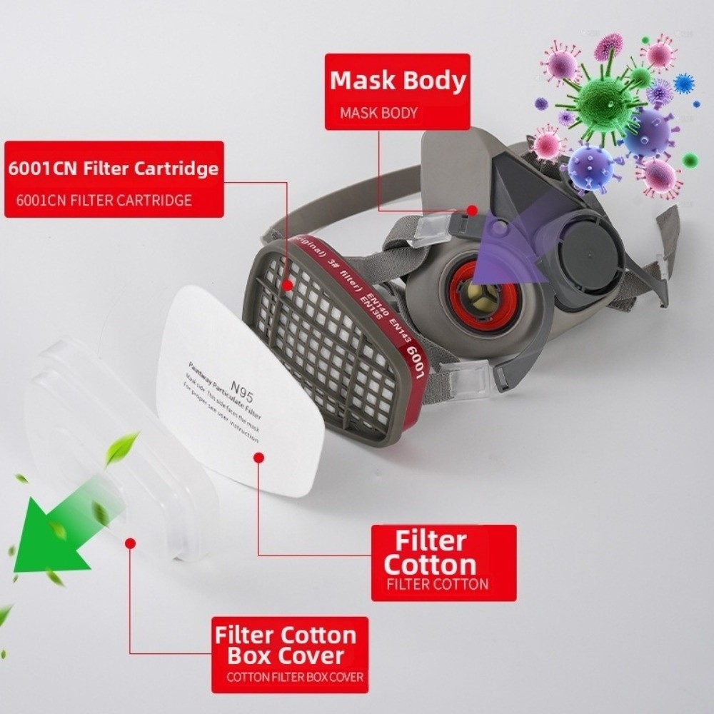 Reusable ‌Half-face Profession - Respirator Half Face recensione e prezzo