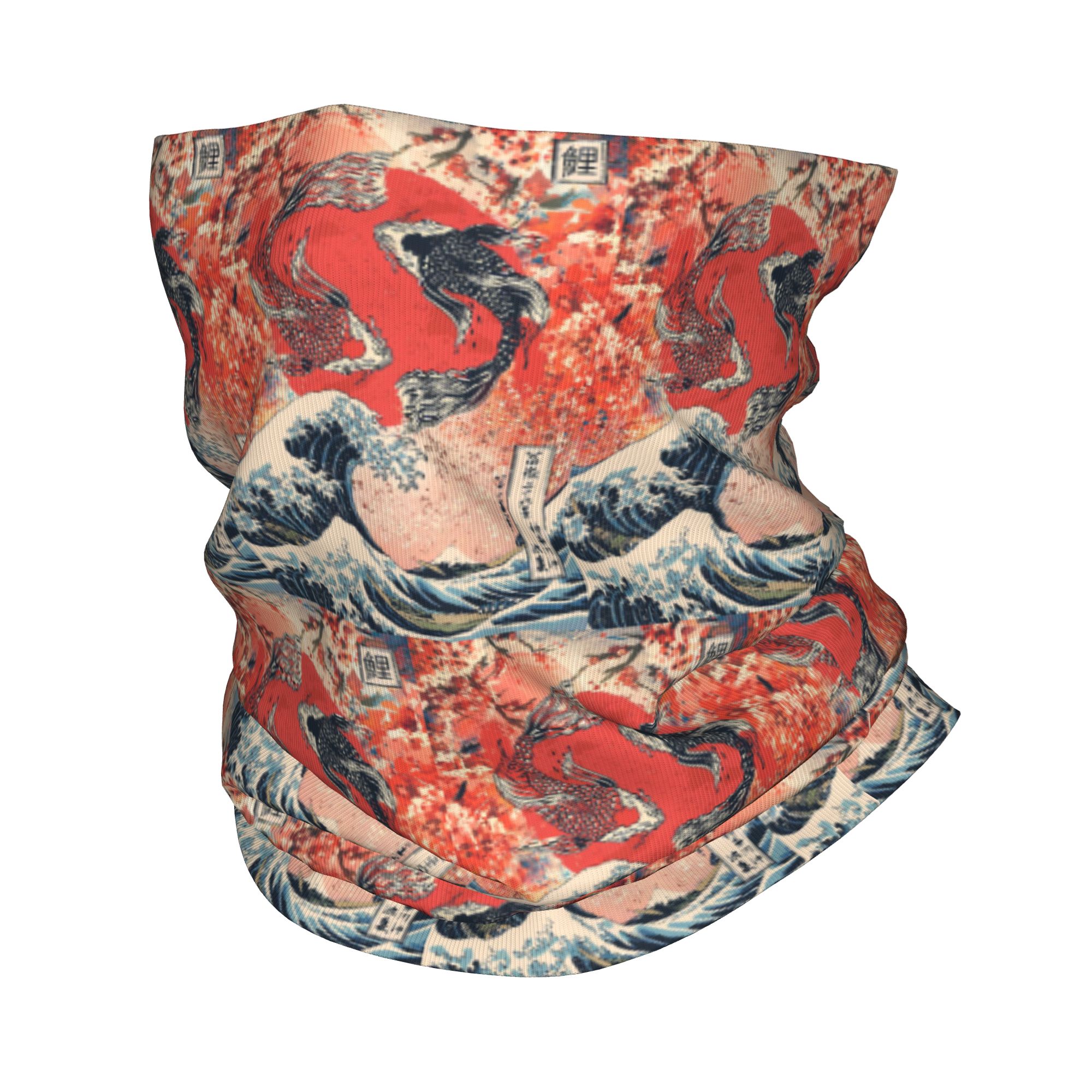 Koi Fish and Great Wave off Ka - Sports Mask Breathable recensione e prezzo