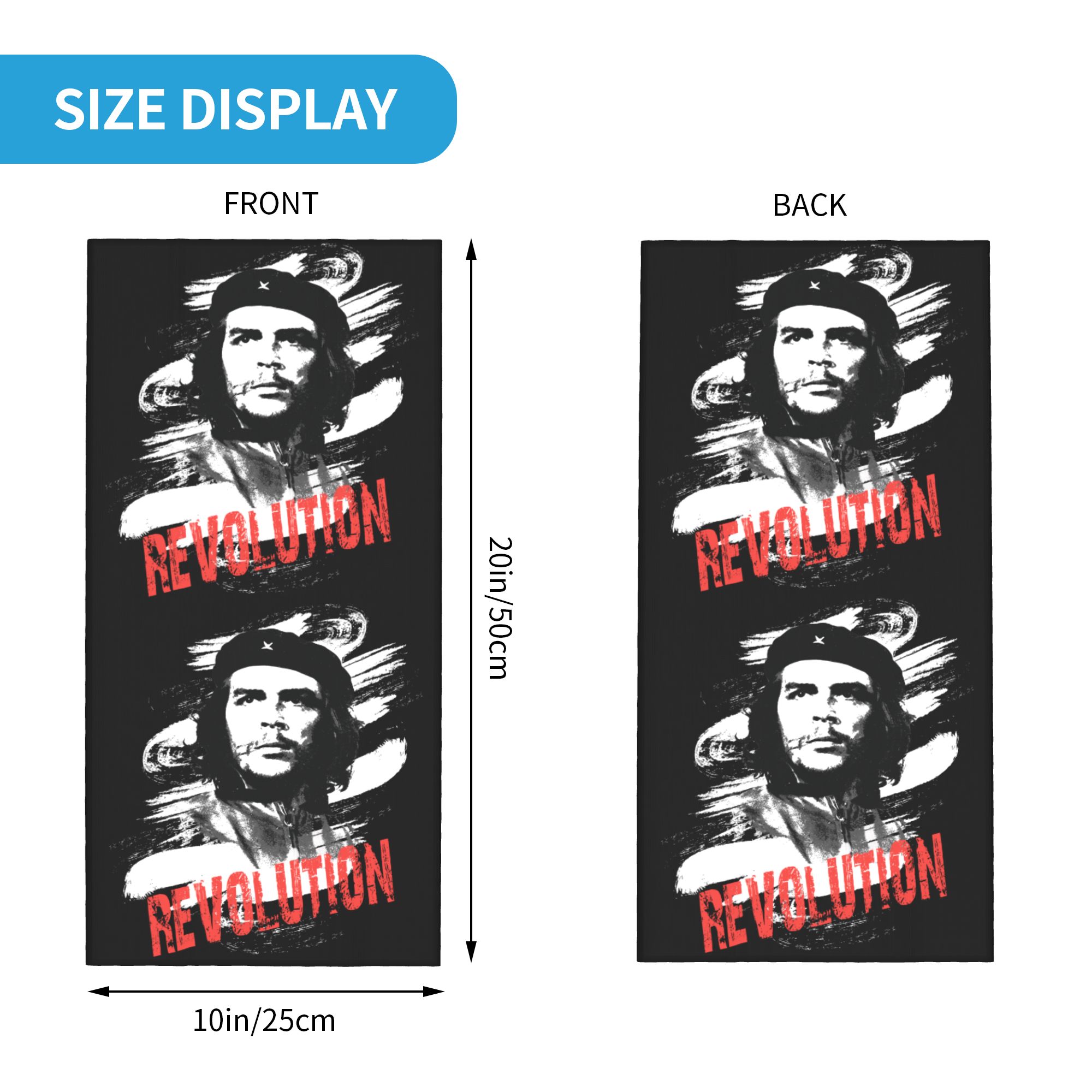 Custom Che Guevara Revolution  - Neck Gaiter Face Cover recensione e prezzo