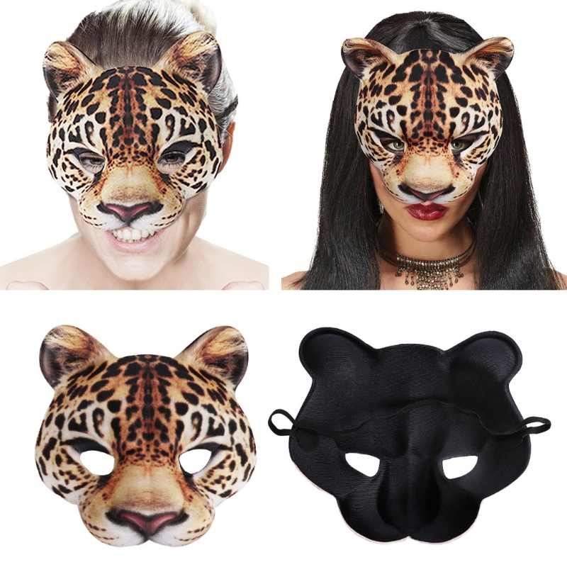 Leopard Mask Party Mask Dress  - Respirator Half Face recensione e prezzo