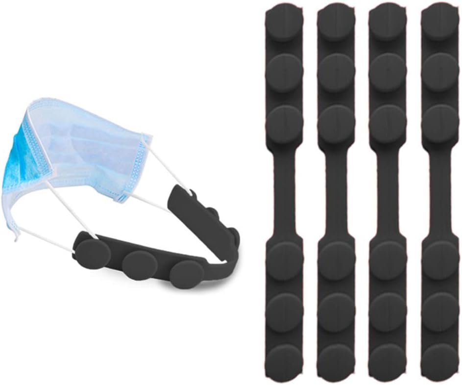 4 Pcs Silicone Ear Savers for  - Mask Ear Saver Strap recensione e prezzo