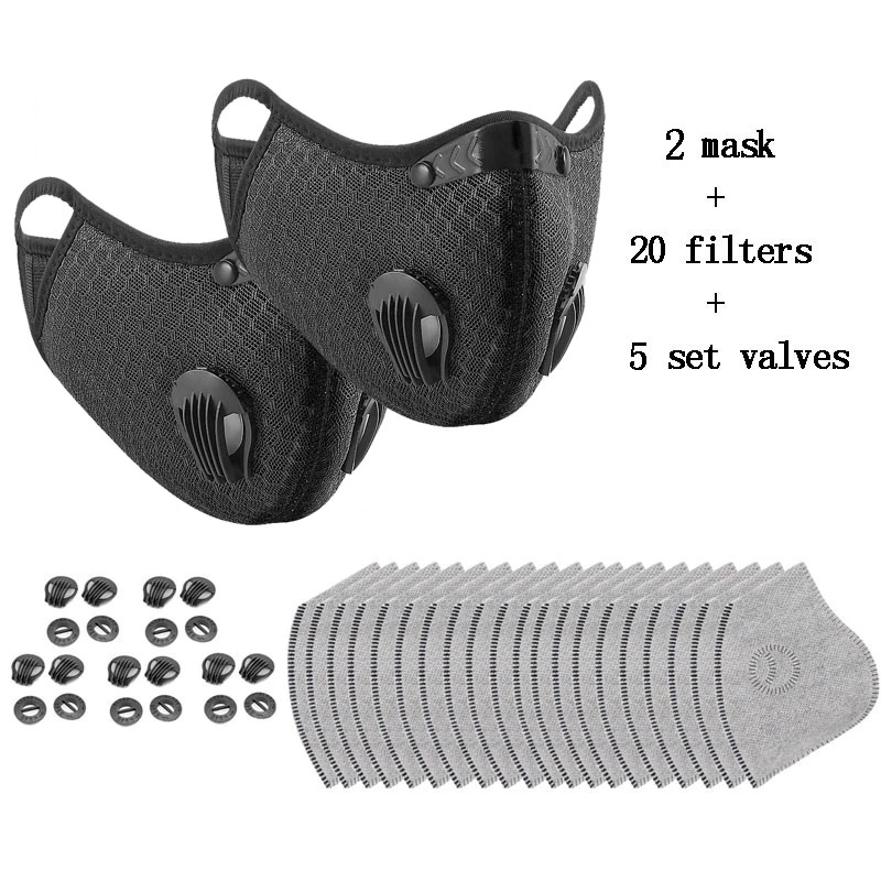 Cycling Face Mask with Filter  - Dust Mask Construction recensione e prezzo