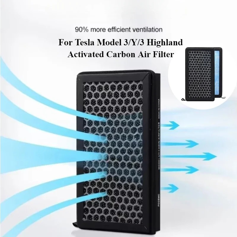 For Tesla Model 3/Y/3 Highland - Filter Replacement N95 recensione e prezzo