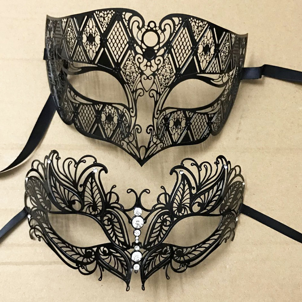 Luxury Silver Men Women Lovers - Black Face Mask Pack recensione e prezzo