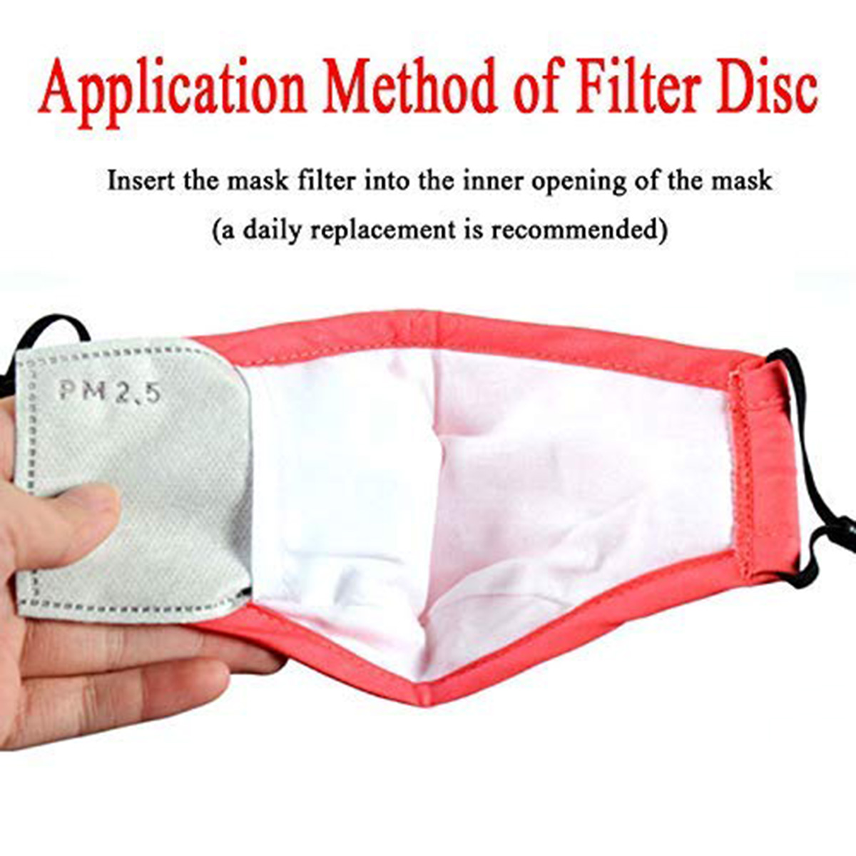 20pcs Fine Denier Face Mask Fi - Pm2.5 Filter Insert recensione e prezzo