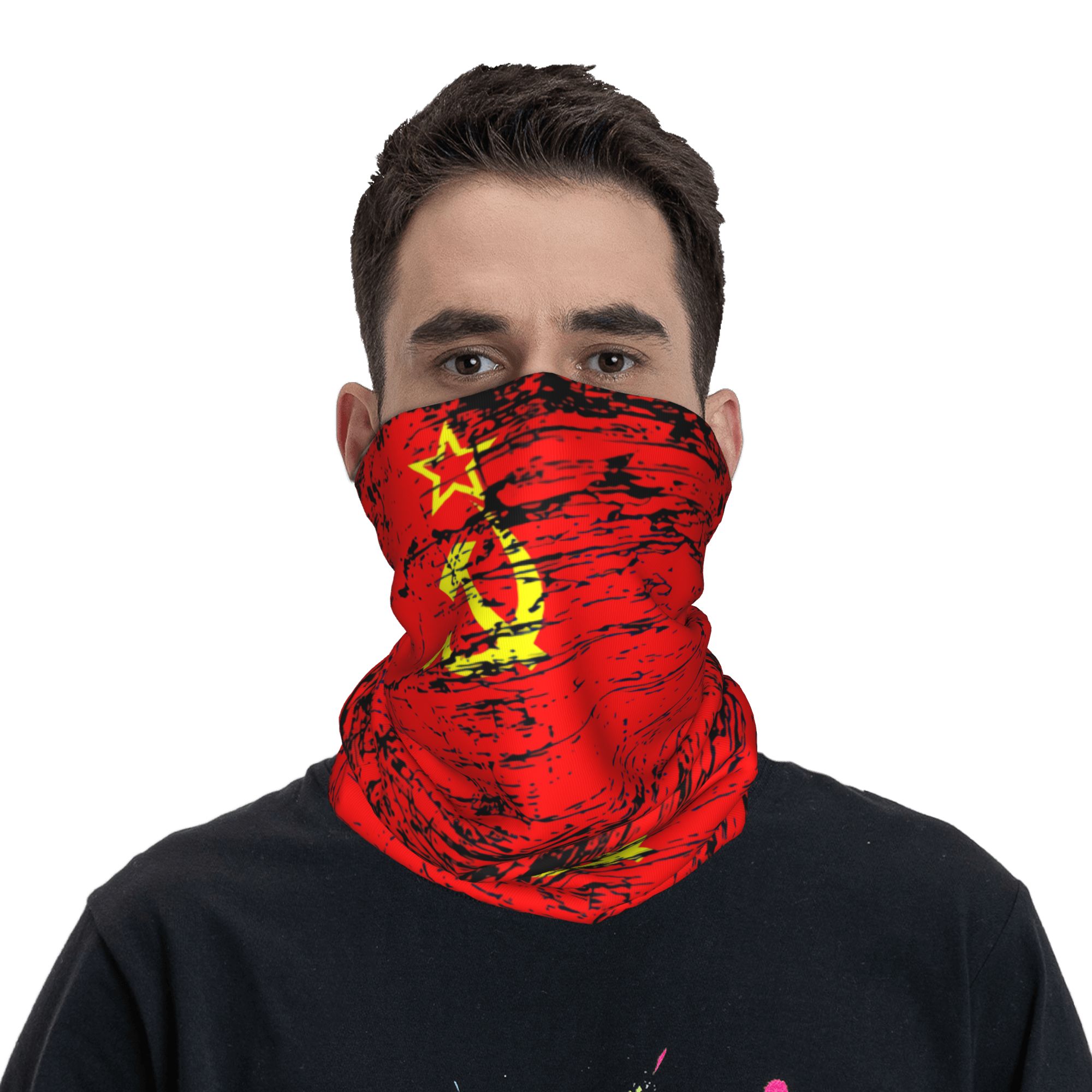 Russian Flag Soviet Union USSR - Neck Gaiter Face Cover recensione e prezzo