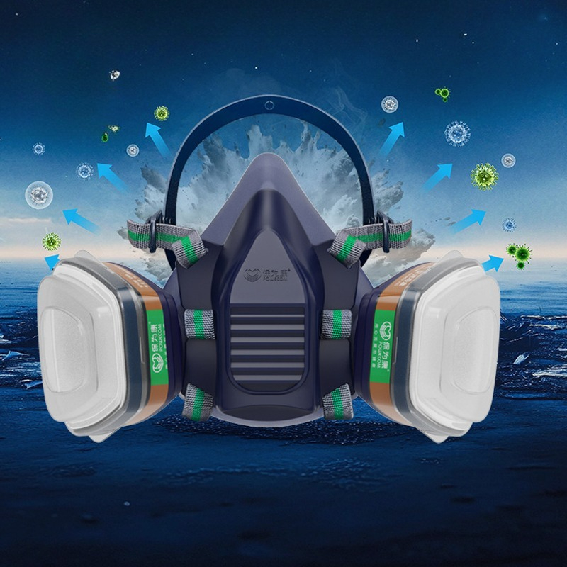 Gas Mask Half Full Face Protec - Respirator Half Face recensione e prezzo