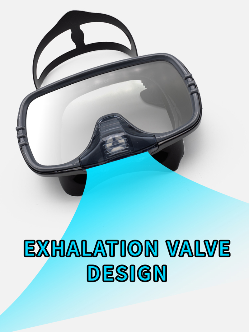 New Large Frame Diving Mask wi - Silicone Mask Bracket recensione e prezzo