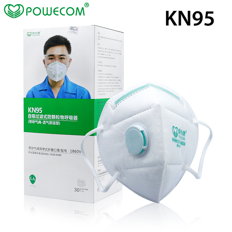 30Pcs/Box POWECOM Protective K - Anti Pollution Mask recensione e prezzo